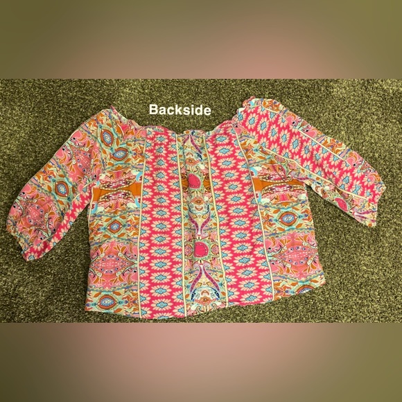 SHEIN Vibrant Blouse - Picture 3 of 5